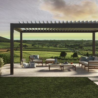 pergola in alluminio